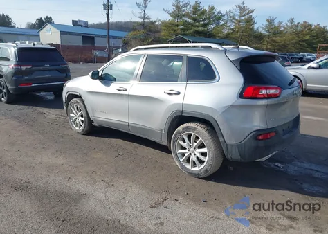 2016 Jeep Cherokee Limited z USA, uszkodzony, nr VIN 1C4PJMDS4GW377758